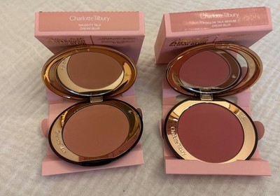 NIB Charlotte Tilbury Flawless Blush Blur Pick 2 item LOT pillow, naughty talk