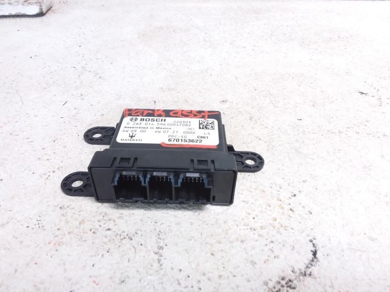 2023 MASERATI GHIBLI PARK ASSIST CONTROL MODULE OEM PART NUMBER 670153622