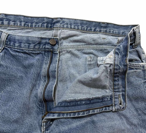 DICKIES Carpenter Workwear Mens W40 L32 Jeans Blue Relaxed Straight Z548014 - Picture 13 of 15