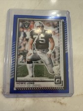 2025 Panini Donruss Howie Long Optic Blue Mojo Prizm #115 8/55