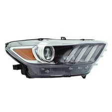 Headlights HID/Xenon W/LED DRL Right Passenger Side For 2015-2017 Ford Mustang