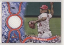 2018 Topps Holiday WalMart Mega Box Relics Carlos Martinez #R-CM mr0