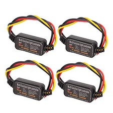 Brake Light Flasher Strobe Controller, Pack of 4 DC 9-26V LED 16 Blinking