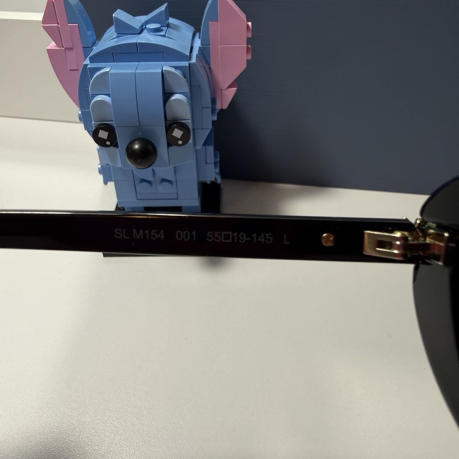 Saint Laurent SL M154 001 Cat Eye Women's Sunglasses Black Frame Black Lens thumbnail 7