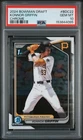 Konnor Griffin 2024 1st Bowman Draft CHROME #BDC22 PSA10 GEM MT  Pirates
