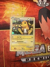 Raichu (10/123) Pokemon HeartGold & SoulSilver - Cracked Ice Holo Rare -TCG [LP] on eBay