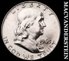 1963-D Silver Franklin Half Dollar - Choice Gem Brilliant Unc+++ Lustrous  #i826