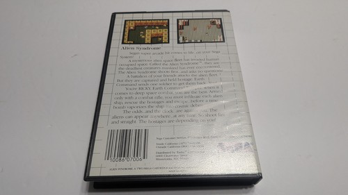 Alien Syndrome - Sega Master System - komplett - getestet - Bild 2 von 5
