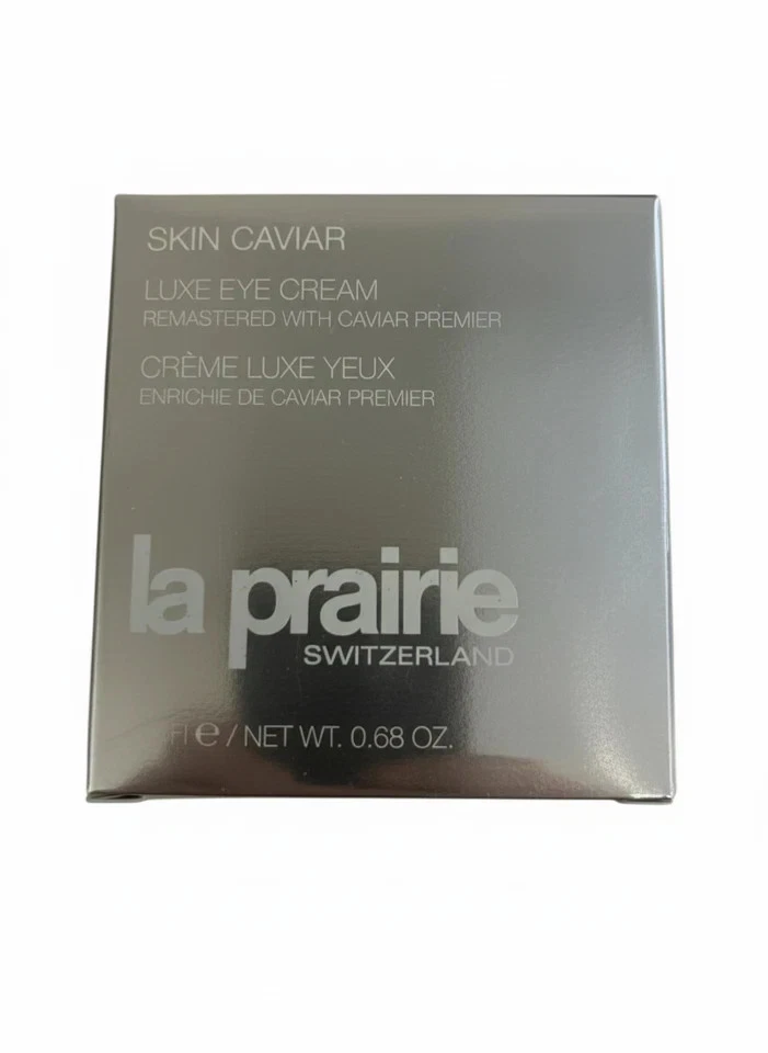 Crema de ojos La Prairie Skin Caviar Luxe 0,68 oz / 20 ml | Nueva y sellada | Suiza Foto 3 de 3