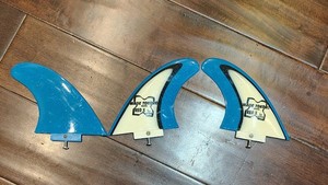 Red X surfboard fins - Wade Tokoro