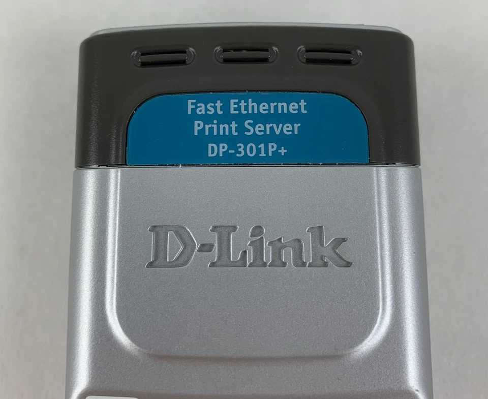 D-Link DP-301P+ Express EtherNetwork Fast Ethernet Print Server - Image 3 of 4