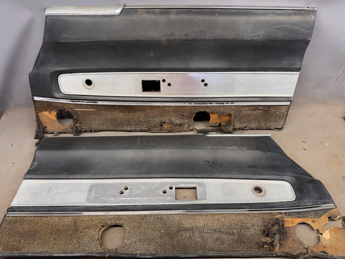 1966-1967 Dodge Charger Plymouth Barracuda Interior Rear Door