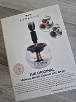 STYLPRO The Original Electric Makeup Brush Cleaner & Dryer Round Black/White