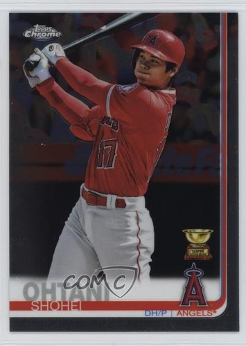2019 Topps Chrome Shohei Ohtani (Hitting) #1 jg5