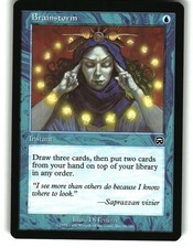 Magic the Gathering - Mercadian Masques Brainstorm 61 Common 1999