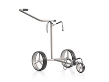 JuStar Silver manuell 3-r&auml;drig - Golftrolley