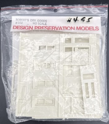 DPM Design Preservation Models 102 Robert's Dry Goods Model Kit HO Scale New