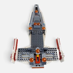 Lego 76028 DC Justice League Darkseid Invasion 2015 Missing Hawkman Pre-owned