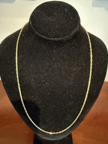 14K Made In Italy Gold Necklace 9.44 Grams - Picture 2 of 8
