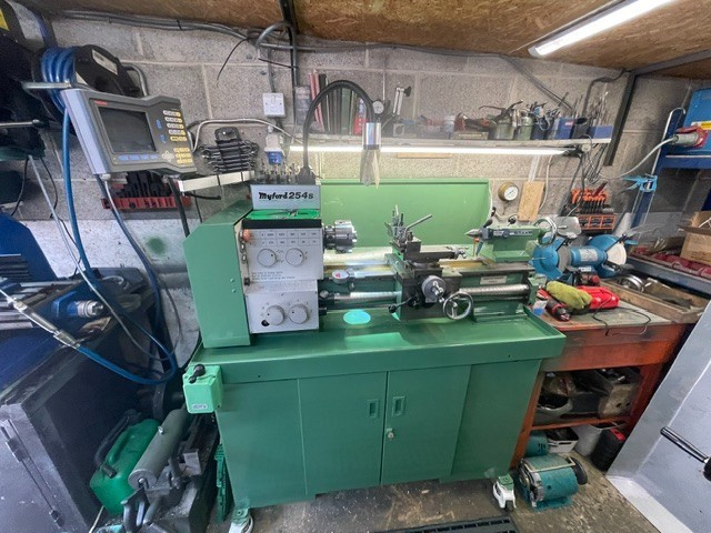 Myford super 254 lathe with Power cross feed, in very good conditions