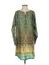 Mango Women Green Casual Dress 4