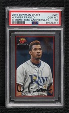 2019 Bowman Draft Chrome 30th Anniversary of Wander Franco PSA 10 GEM MT 04yw
