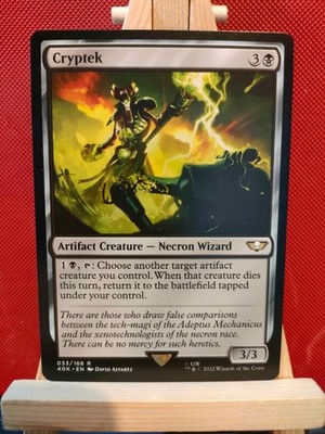 Cryptek - Warhammer 40,000 (40k) - Rare - NM (See pics) MTG