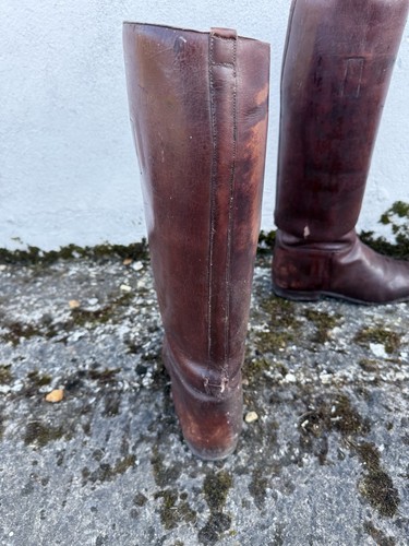 Colt Leather Riding/polo Boots Brown Size 41 - Picture 10 of 12