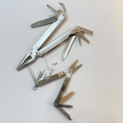 Leatherman PST and Micra Multi-Tool Pocket Knife PST is Dated 0496 #794
