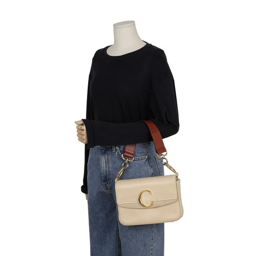 Chloe CHC19SS191 C Double Carry Tote Bag 138607422 - Picture 11 of 11