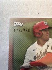 2021 Topps Baseball Homerun Winner Card Juan Soto. 231/266 Parallel