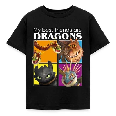 SPREADSHIRT Drachenzähmen Leicht Gemacht Beste Freunde Kinder T-Shirt