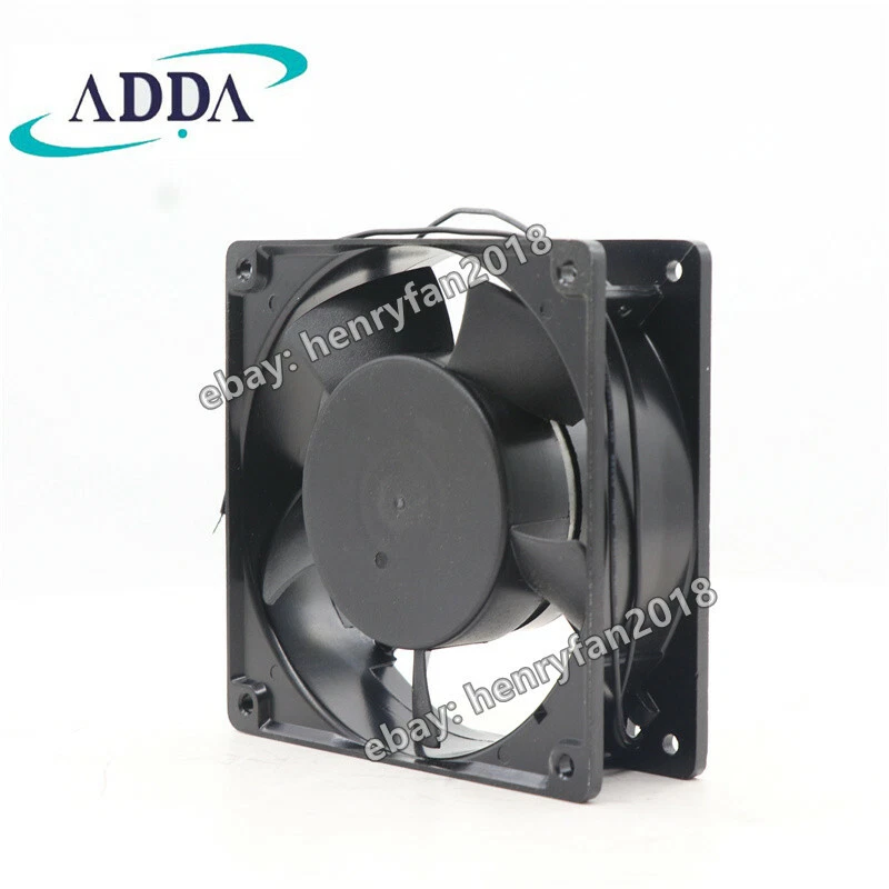 ADDA AA1281UB-AW Axial Fan 110/120V 0.33/0.27A 120*120*38MM Cabinet Cooling Fan - Image 3 of 4