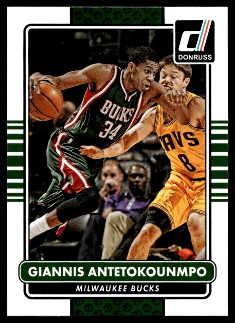 2014-15 Donruss Giannis Antetokounmpo Milwaukee Bucks #98 A6