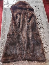 Real mink long size