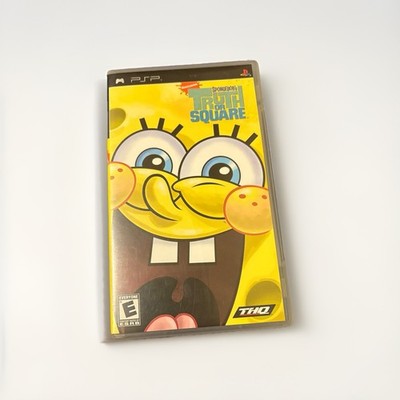 SpongeBob Truth Or Square PSP CIB Tested