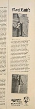 1977 VTG PRINT AD - RIGHTEOUS PRODUCTS AD SEAL BEACH , CA - NAZI GERMAN KNIFE AD