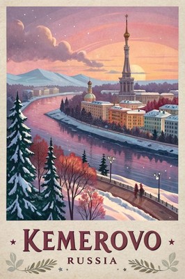 Lebendiges Cumaná Venezuela Reise Poster - Malerische Küstenstadt Kunstdruck A1-A4 Pos