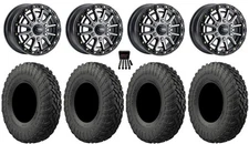 ITP SD10 Bdlk 15x6.5 Wheels GM 32" Gripper T/R/K Tires Can-Am Maverick R