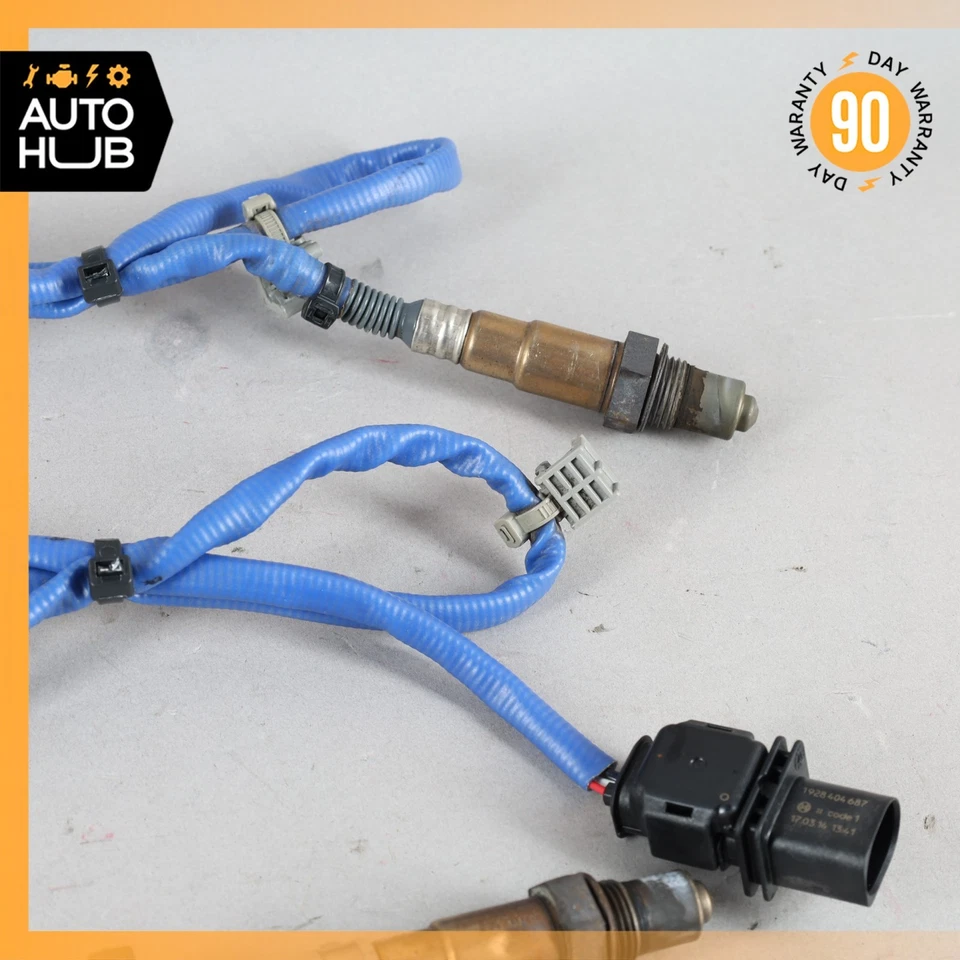 17-19 Porsche 991 911 Carrera 3.0L Engine Motor Oxygen Lambda Sensor Set OEM 24k - Image 4 of 4