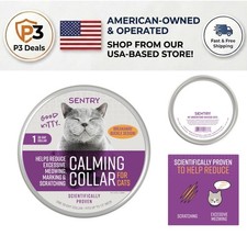 Calming Collar for Cats - 30-Day Pheromone Stress Relief - Size: 1 Count, Purple