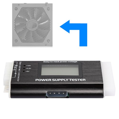 Computer Power Supply Tester LCD Display Support 20/24Pin ATX Hot - Bild 13 von 22
