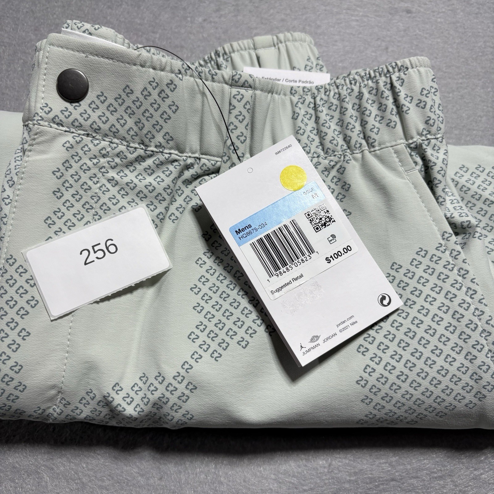 Nike Jordan Sport Mens Dri-FIT Printed Golf Shorts HQ8675-034 Diamond 23 Medium thumbnail 16