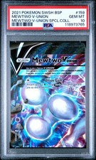 2021 Pokemon SWSH Promo Mewtwo V-Union #SWSH159 PSA 10 on eBay