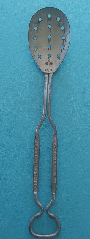 VTG "Spokane Chronicle" Slotted Spoon/Bottle Opener Advertis "Todays News First"