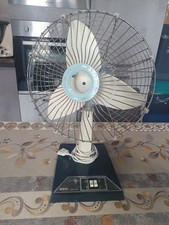 Ventilatore Vintage AEPI Oscillante 2 Velocità Orientabile a pale d'epoca antico