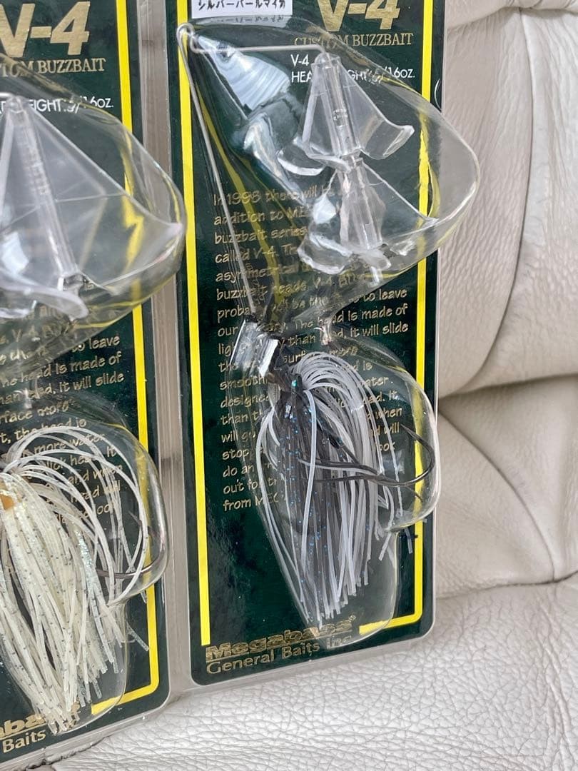 Megabass V4 Buzz Buzzbait (3 pieces, unopened) Japan Import Lure - Image 5