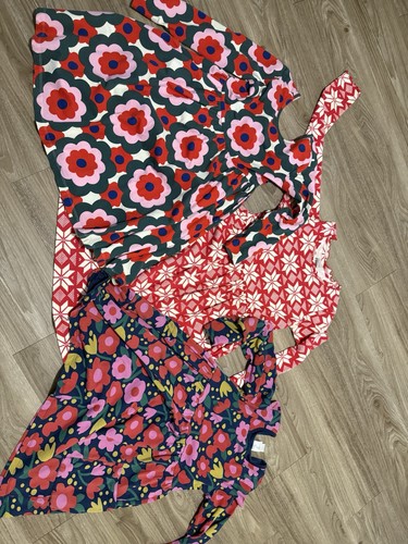 3 PCS Hanna Andersson Girls 10/12 Dress Lot - Picture 2 of 3