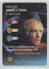 1996 Star Trek - The Card Game Challenge Dr Simon Van Gelder