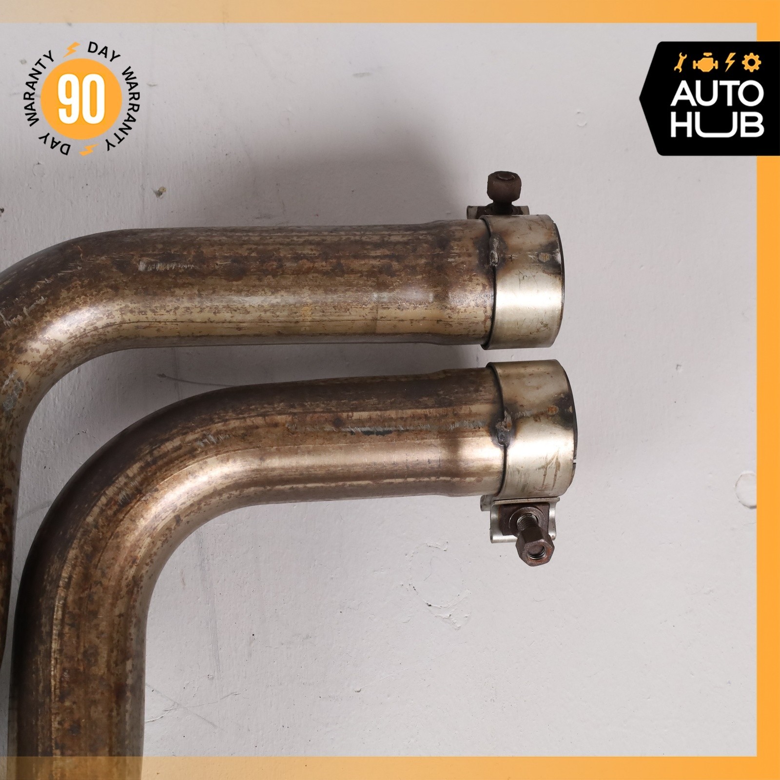 99-02 Bentley Arnage 6.8L V8 Exhaust Silencer Resonator Midpipe PJ55315PA OEM